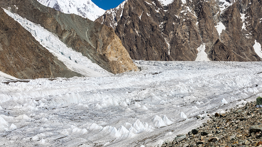 glacier in Karakoram