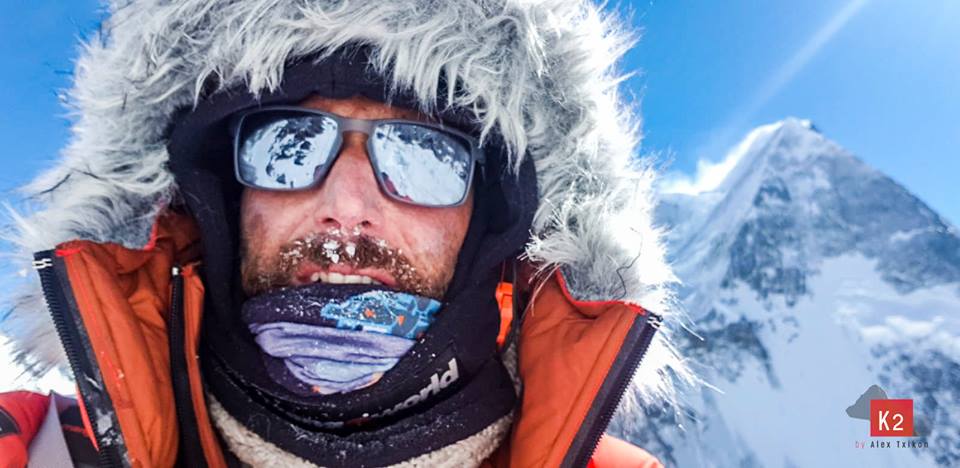 Basque (Spanish) Alex Txikon on winter K2