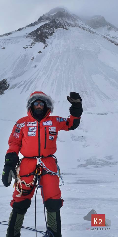 Basque climber Alex Txikon on winter K2