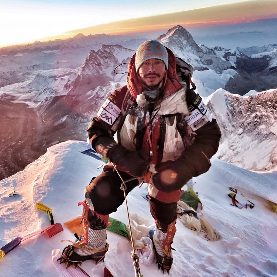 Nirmal Purja on Everest