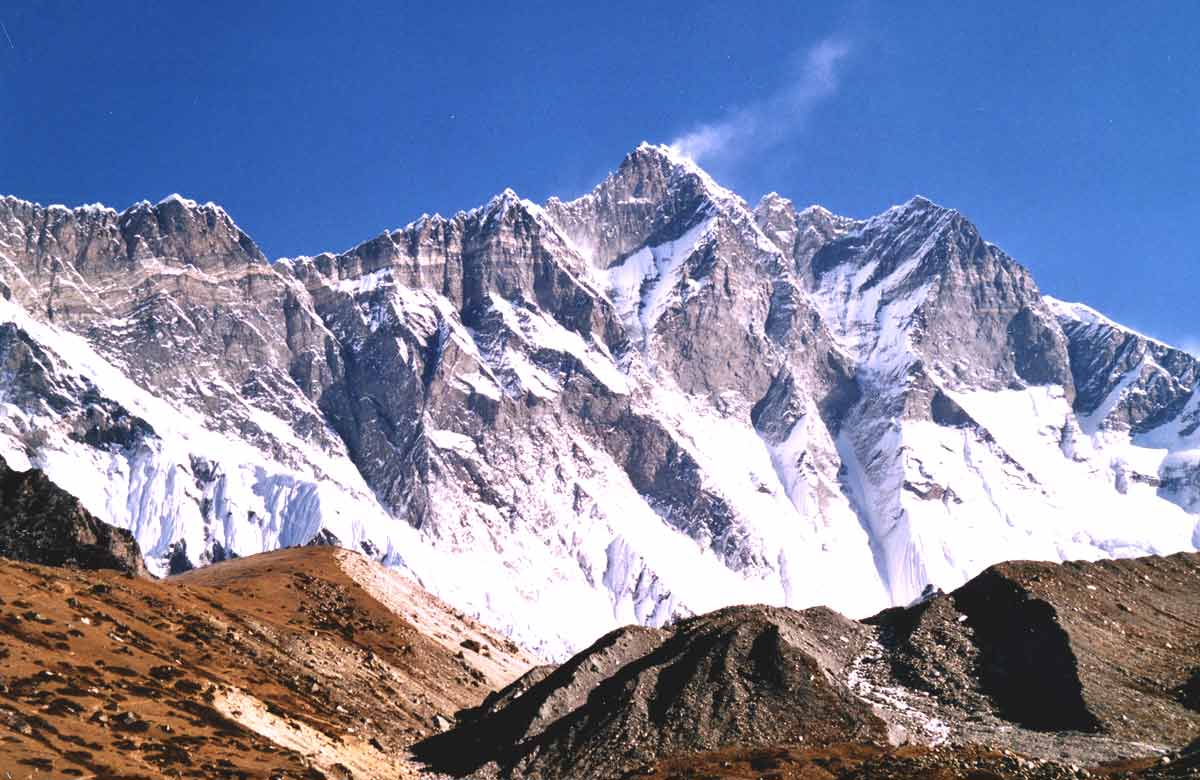 Lhotse 4th highest mountain