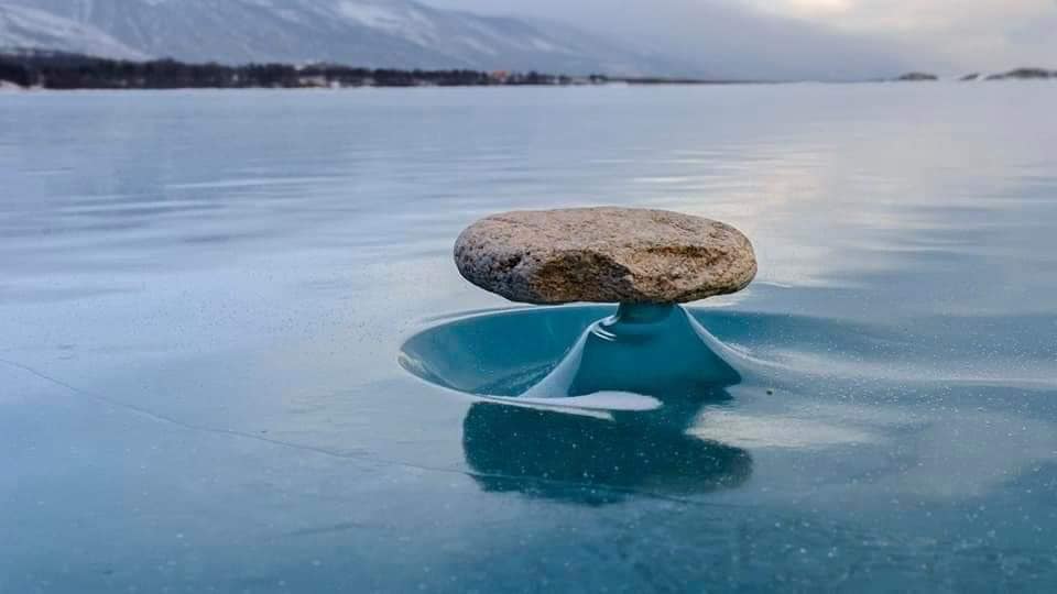The Weird Natural Rock Art of Lake Baikal