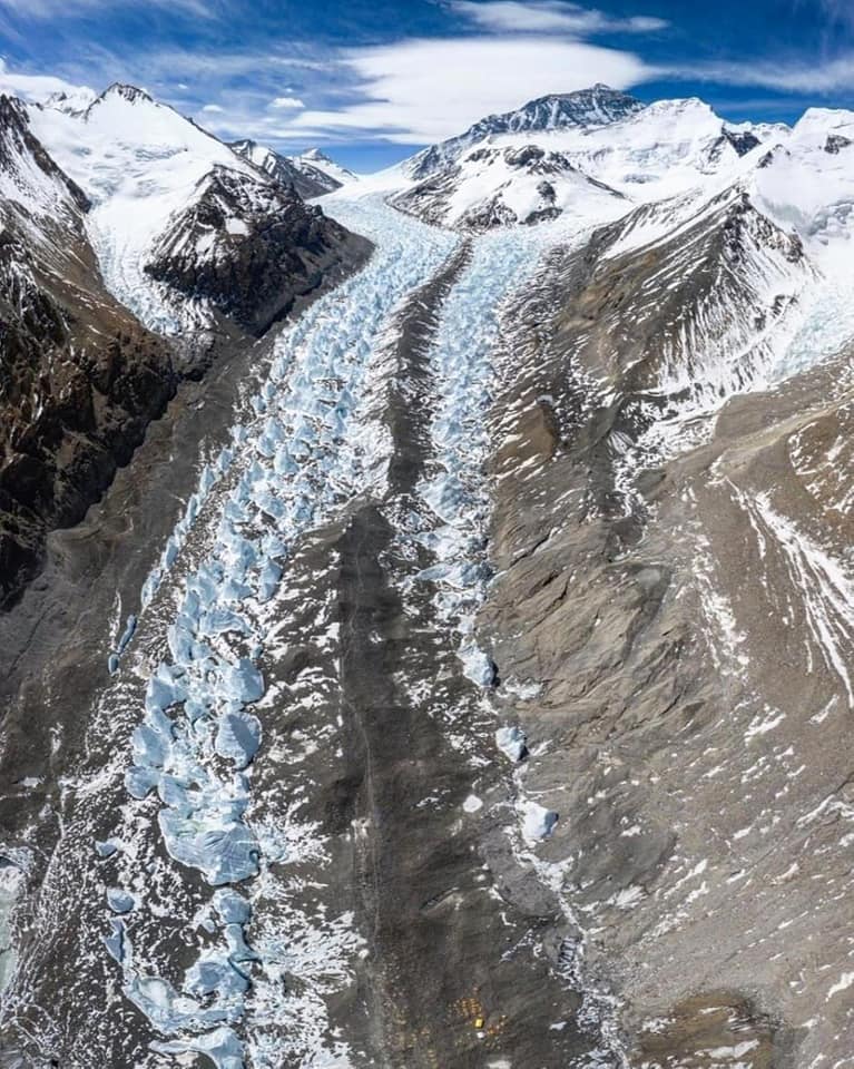 Everest’s Rongbuk Glacier Continues to Shrink