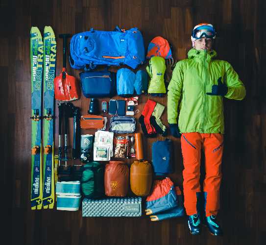 Gear for Magnovsky's ski trip