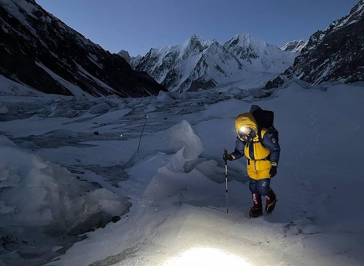 On the way to Advanced Base Camp