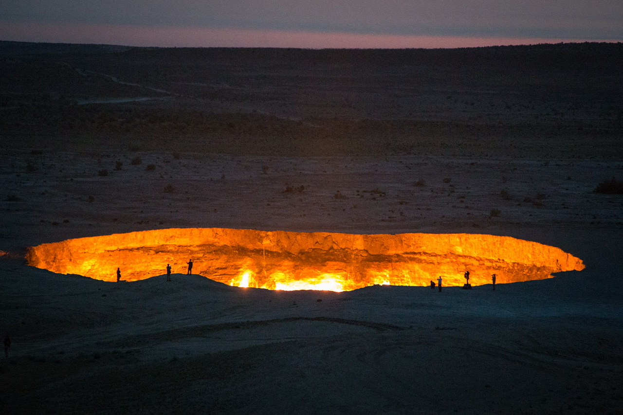 Darvaza Gas Crater to 