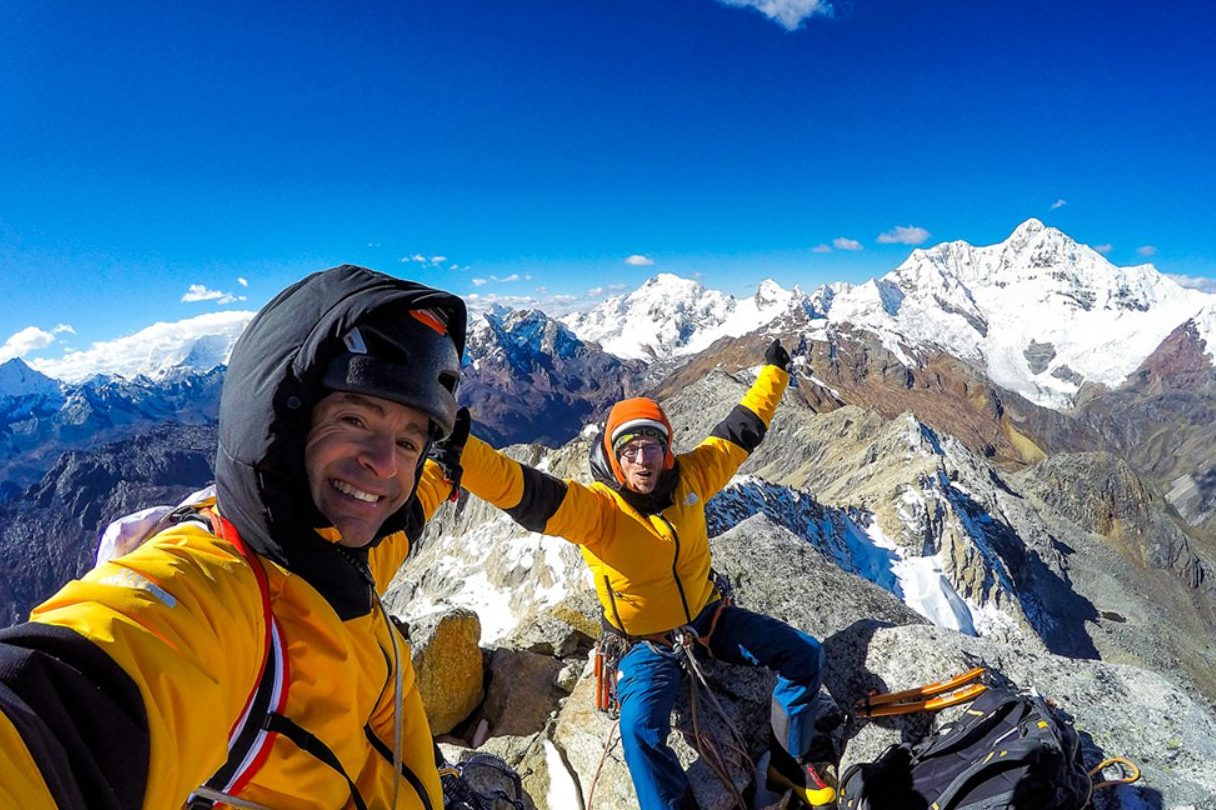 Pou Bros on Summit of Viva Peru Carajo