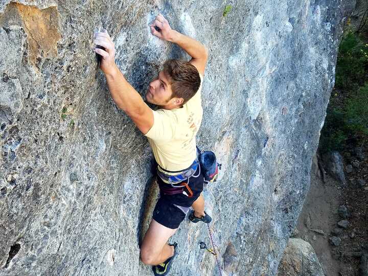 Sport climbing in Texas