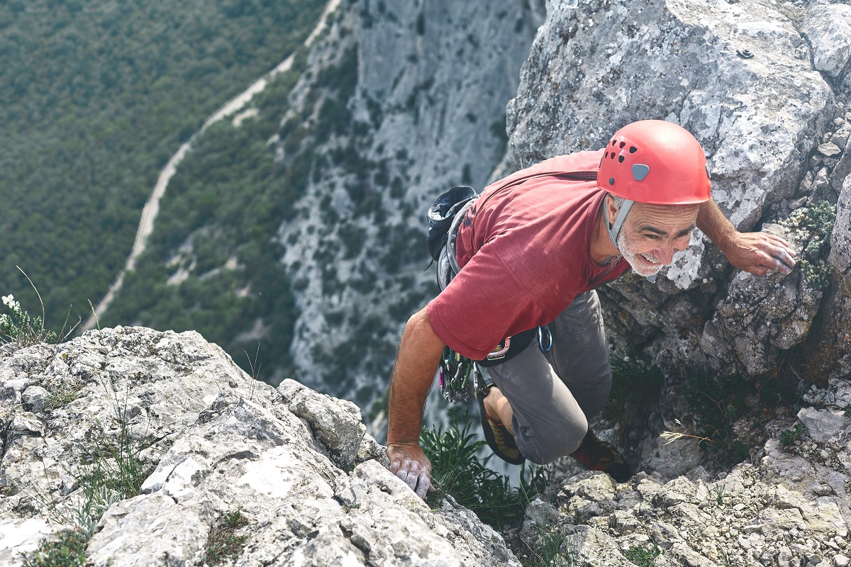 Climbing grades explained: class III or IV terrain. Photo: Shutterstock