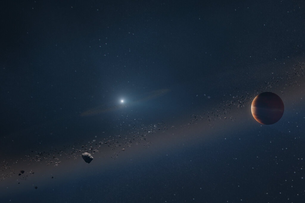 white dwarf planet