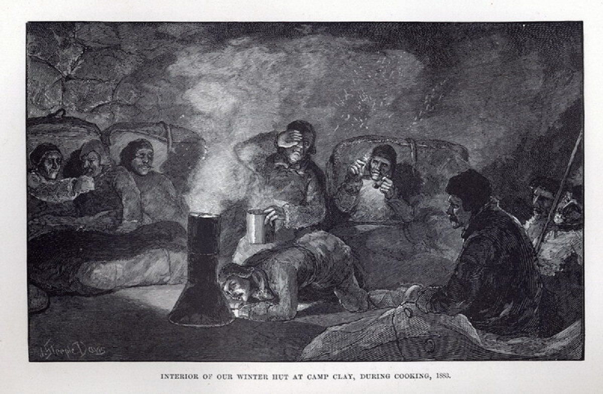 Depiction of Camp Clay interior.