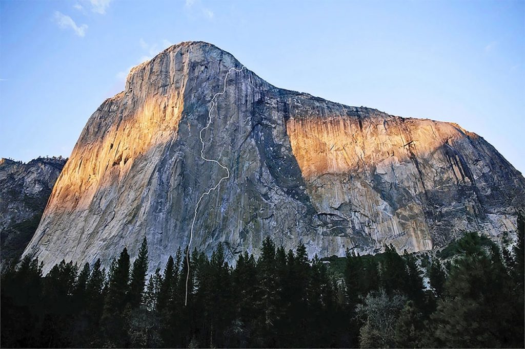 An autumn portrait of El Capitan, the stone that changed the course of big wall climber Quinn Brett's life. Photo: Nate Ptacek