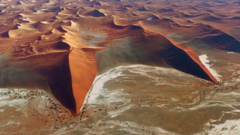 Star Dunes in the Namib Desert