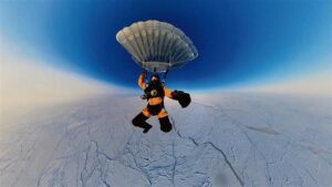 parachutish in the stratosphere