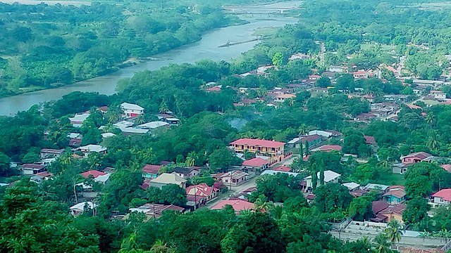 an ariel view of Yoro