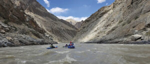 Kayaking Zanskar.