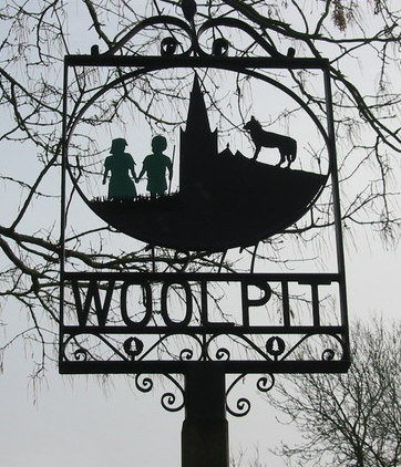 Woolpit sign