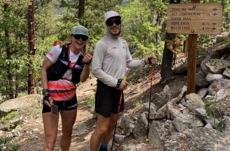 Curtin on the Colorado Trail. 