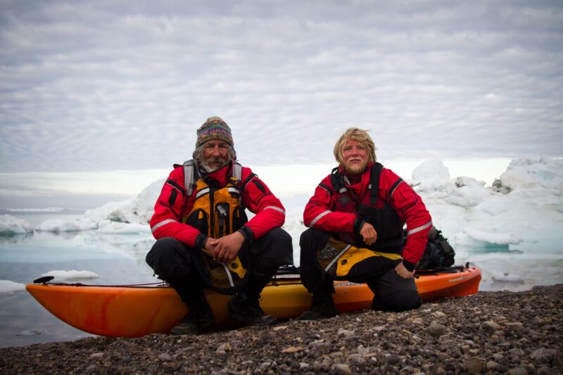 Jon Turk and Erik Boomer in 2011.