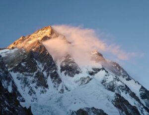 K2 with alpenglow.