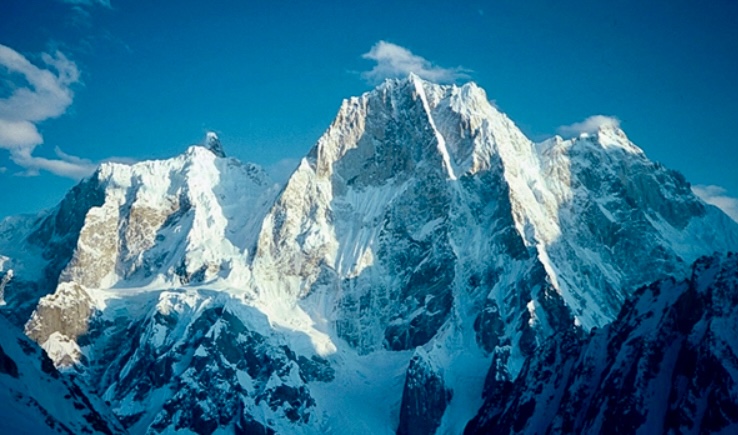 Latok I and its north ridge.