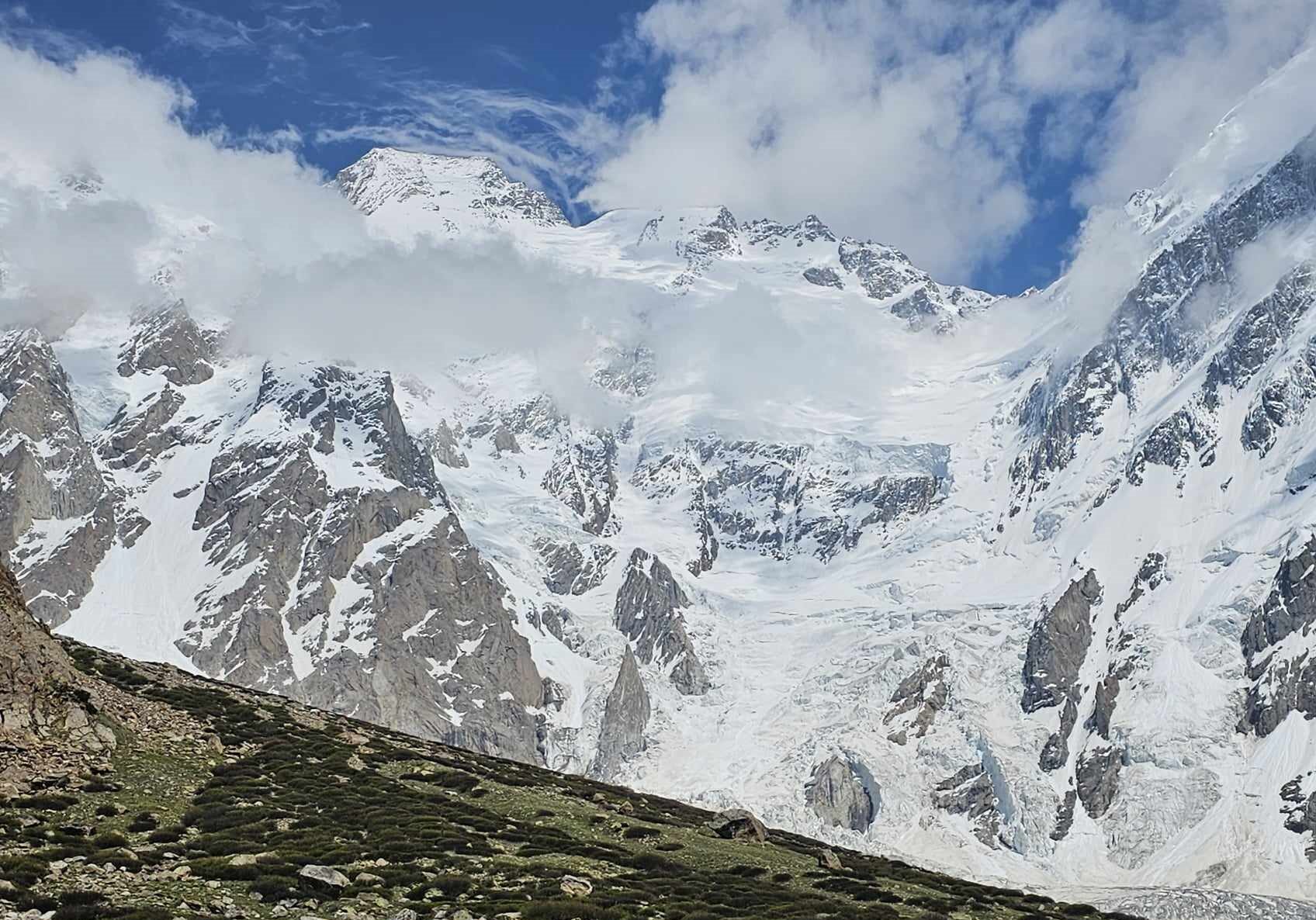 Nanga Parbat Base Camp on the Diamir side of the mountain,