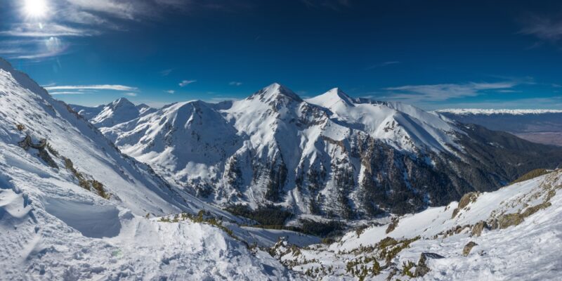 Pirin Mountains near Bansko, Bulgaria.