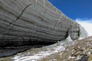 glacier wall