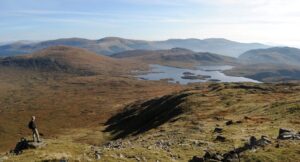 Loch Enoch and the Rhinns of Kells, in the heart of Galloway National Park.