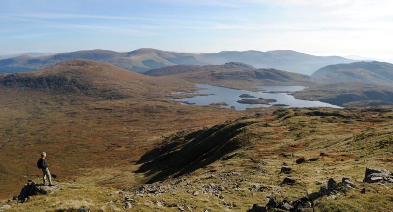 Loch Enoch and the Rhinns of Kells, in the heart of Galloway National Park.