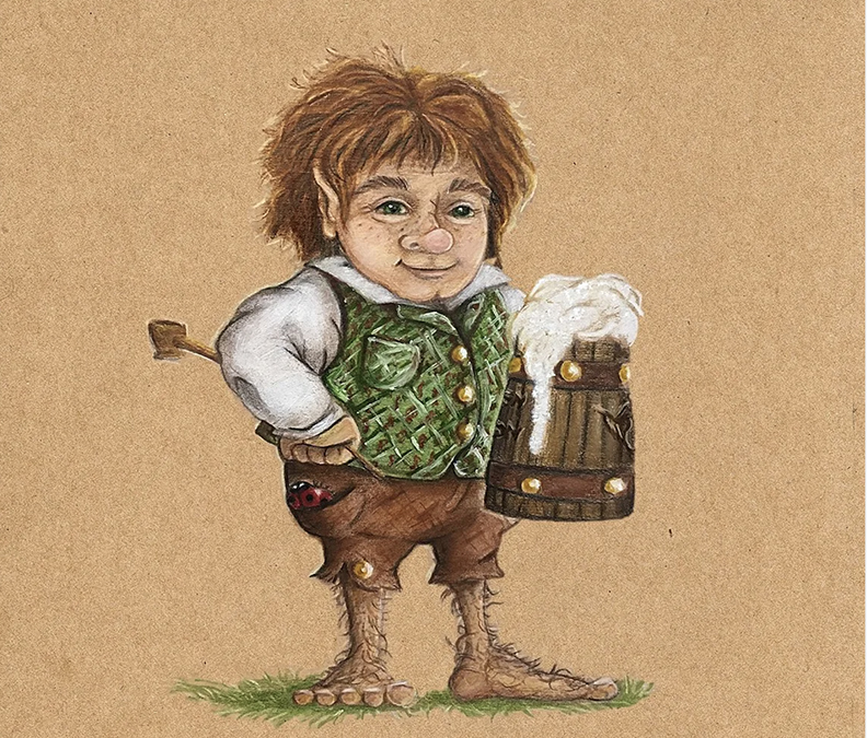 hobbit illustration