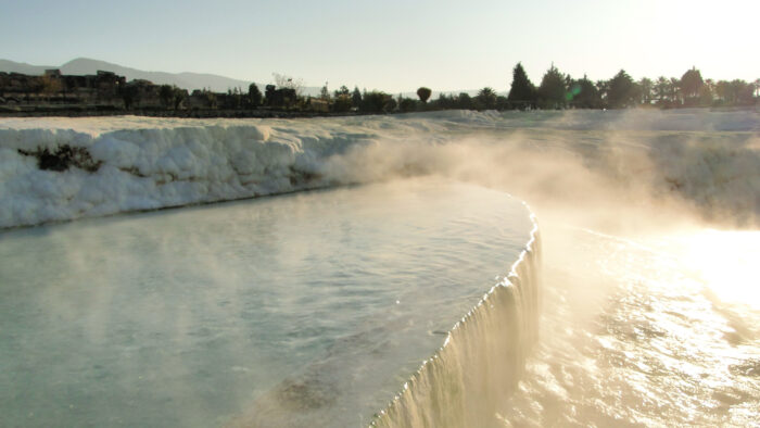 The Pamukkale Water Terraces