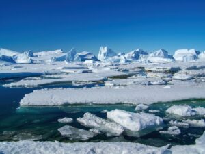 Summer in Antarctica.