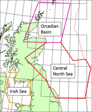 The Orcadian Basin in northern Scotland. 