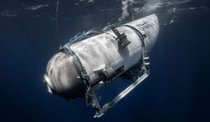 The Titan submersible.