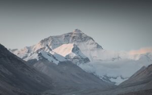 Everest in early morning light.