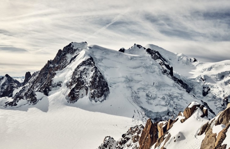 Mont Blanc massif.