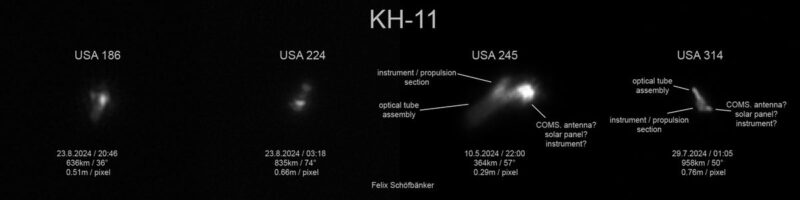 KH-11 satellites.