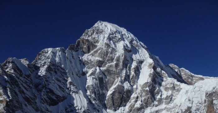 Mt Pandra in a clear day showing the east face