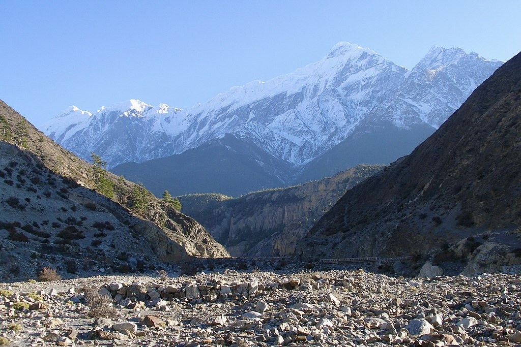 The Nilgiri Himal.