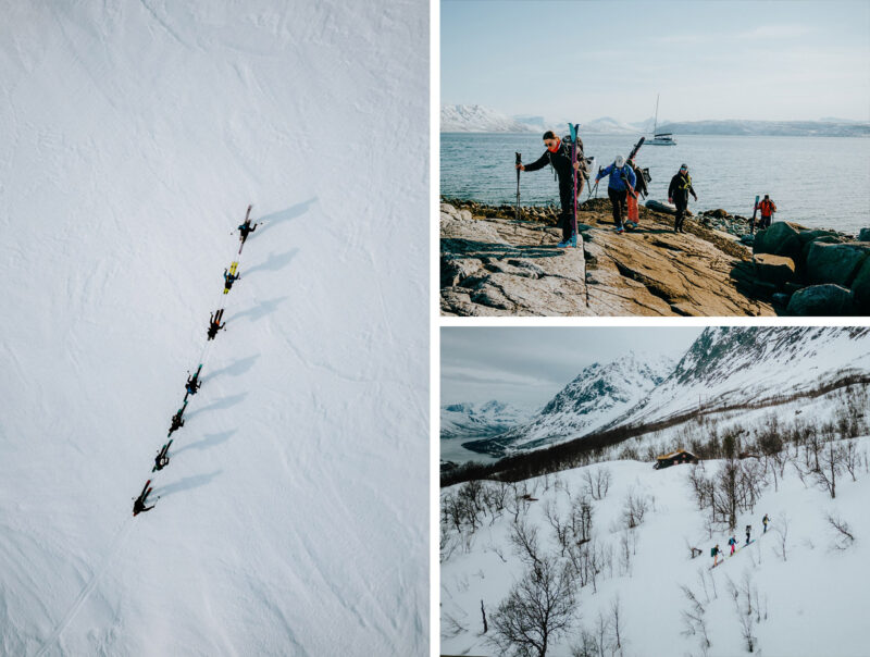 The Lyngen Alps.