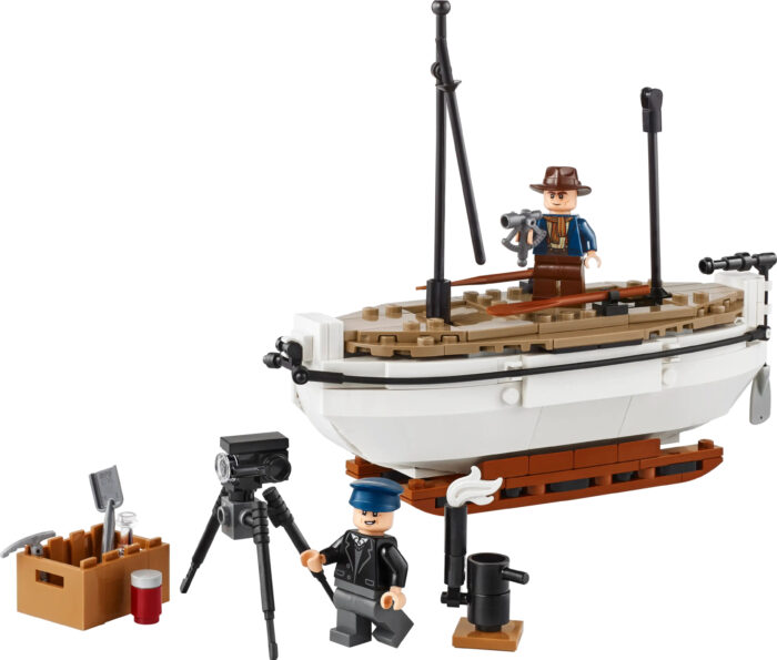 a lego lifeboat set