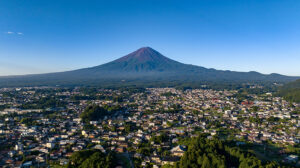 fuji without snow