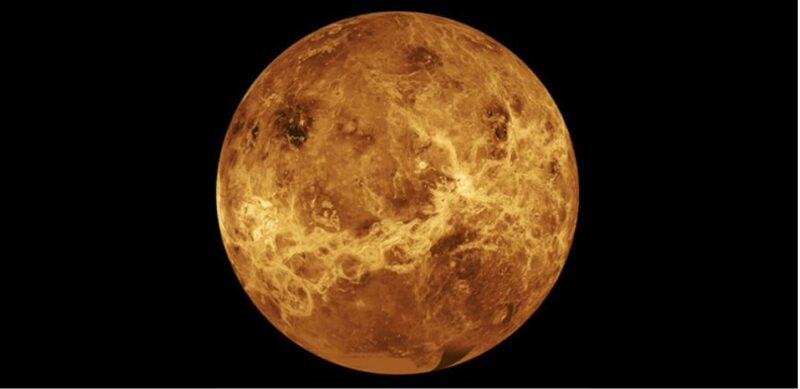 Venus from space