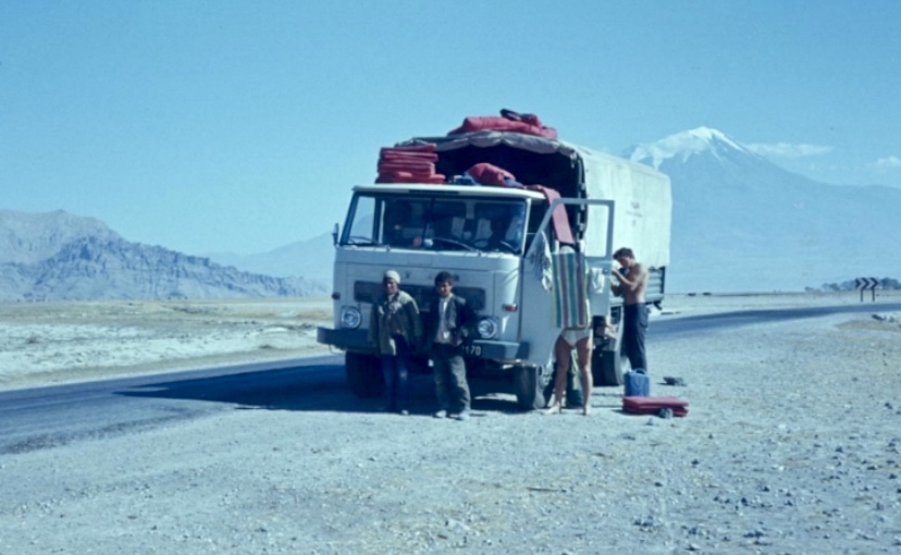 Four memebers of the team, from left to right: Szafirski, Stryczynski, Zawada and Heinrich. 