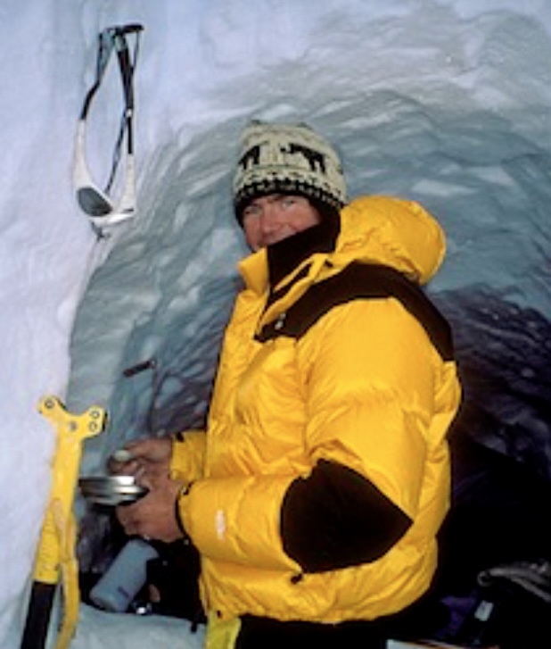 Alex Lowe during the expedition to Annapurna III.