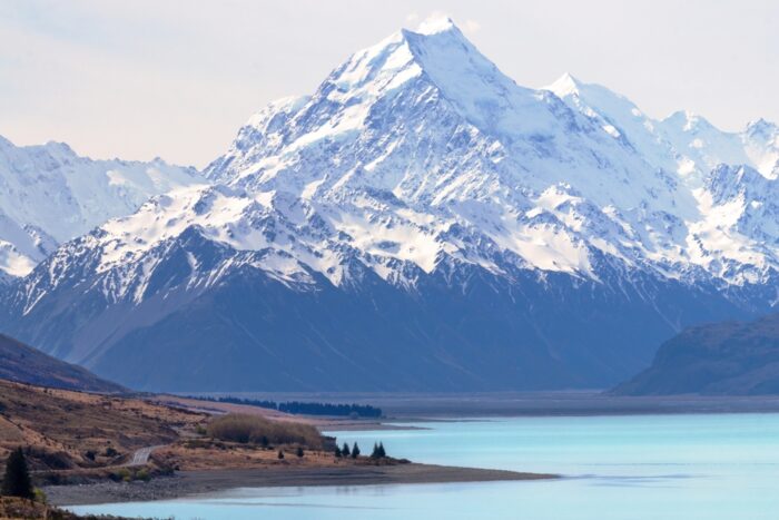 The impressive Mount Cook. 