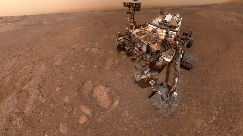 NASA's Curiosity Mars Rover.