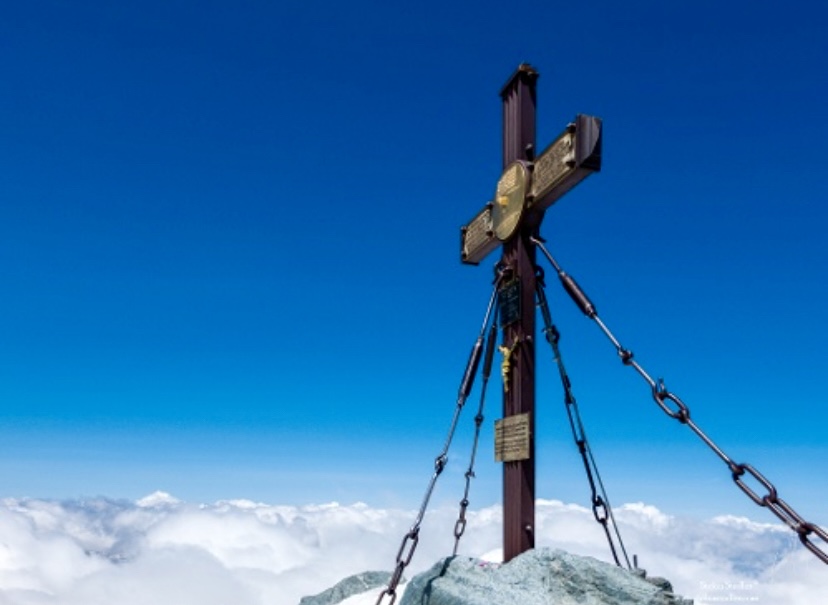 The summit of Grossglockner. 