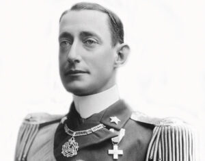 The Duke of the Abruzzi in uniform, with medals